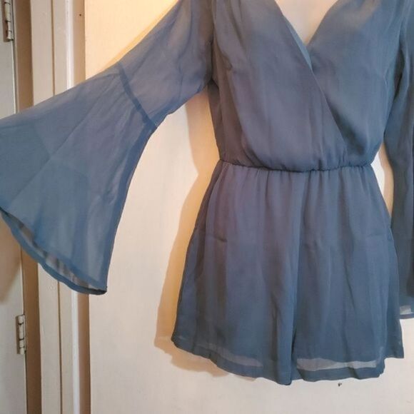 Leith bell sleeve romper sz xs - Picture 6 of 6